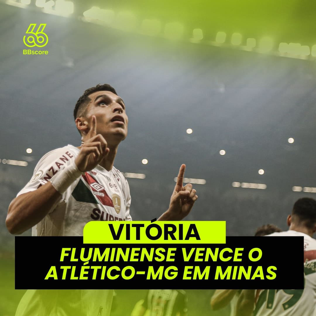 Fluminense beats Atlético Mineiro in Minas Gerais.