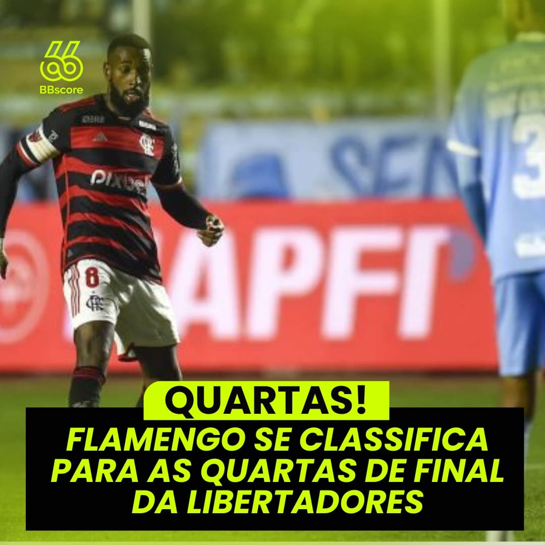 Flamengo perde mas se classifica para as quartas da Libertadores