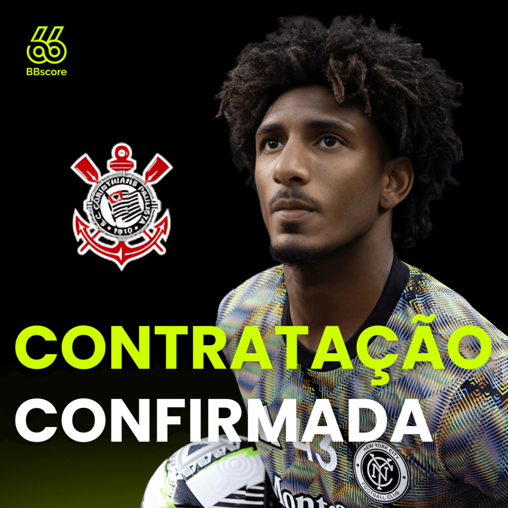 Corinthians confirma contratação do atacante Talles Magno