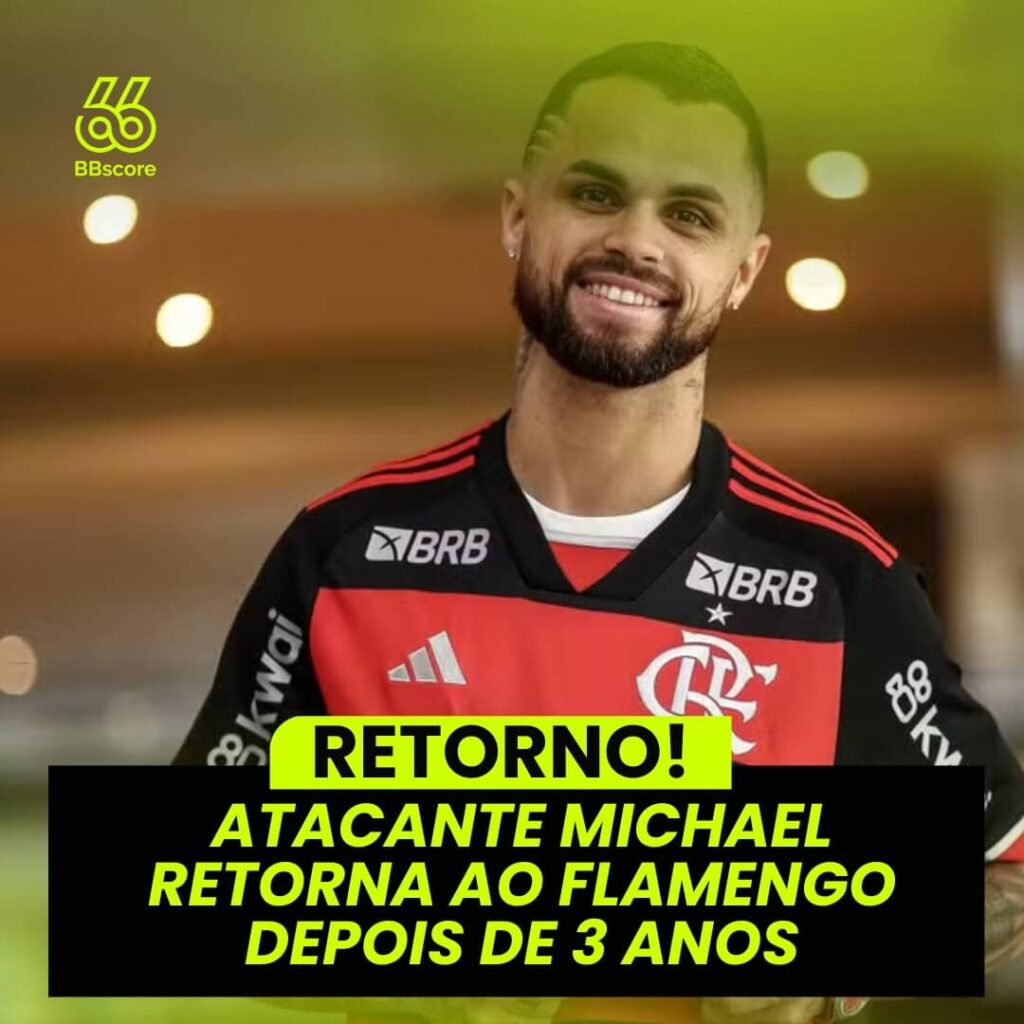 Flamengo anuncia a contratação de Michael