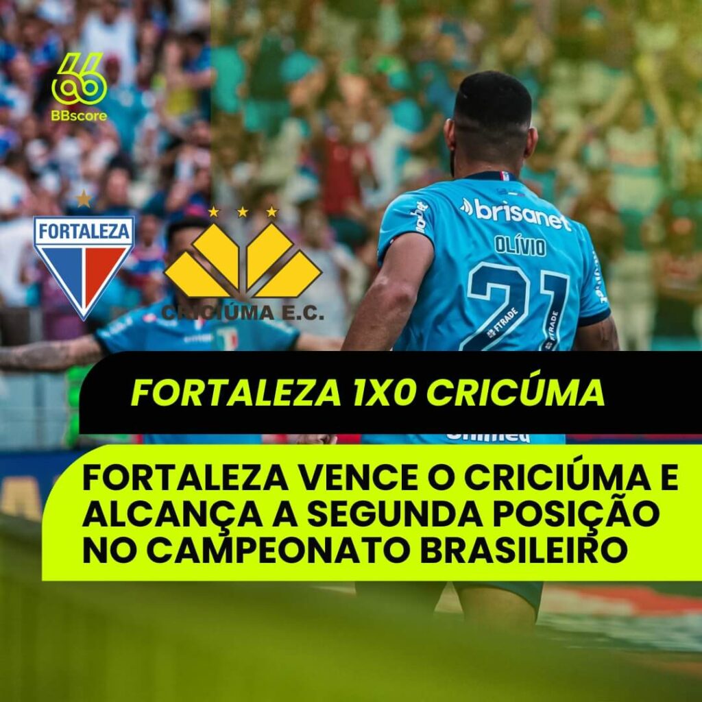 Fortaleza vence Criciúma em casa e mantém boa fase