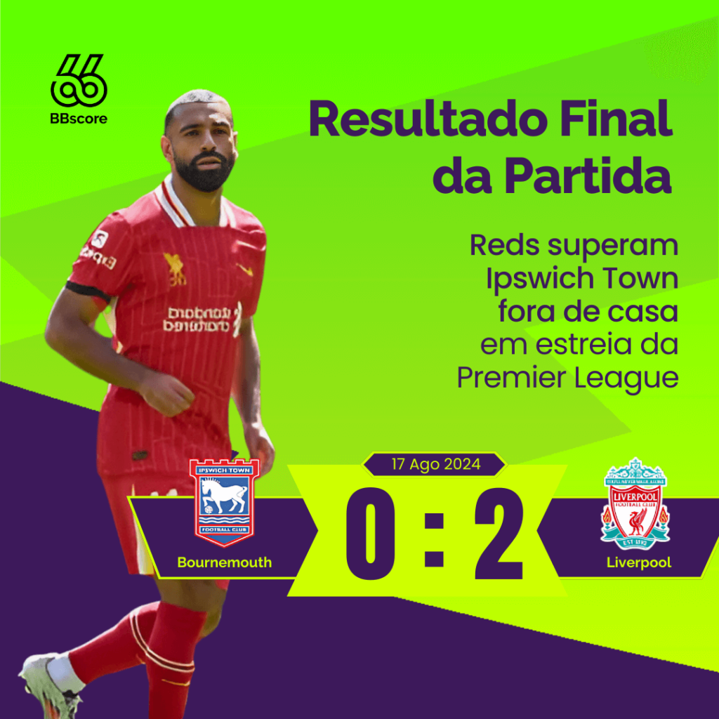 Liverpool começa com vitória na Premier League 24/25