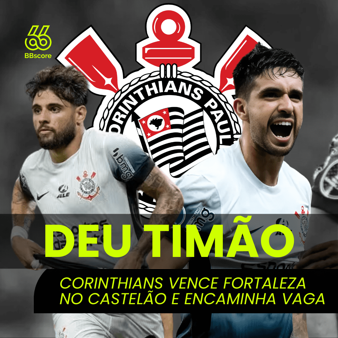 Corinthians dominates Fortaleza at Castelão and secures qualification.