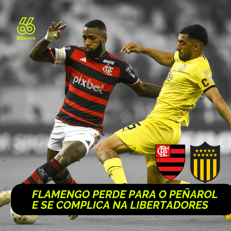 Flamengo plays poorly, loses to Peñarol at Maracanã, and finds itself in a difficult situation.