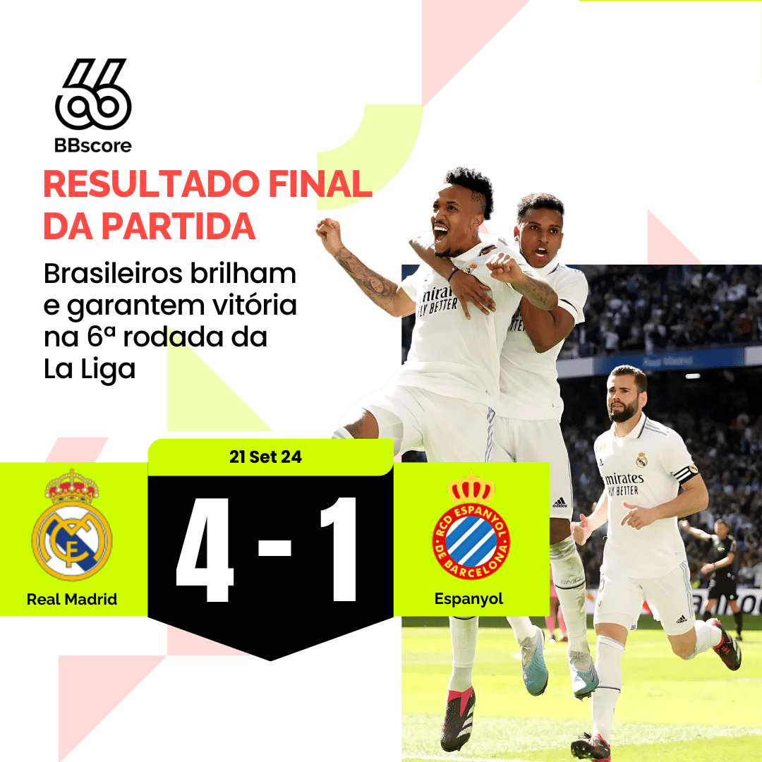 Real Madrid comes from behind to beat Espanyol 4-1 at the Bernabéu.