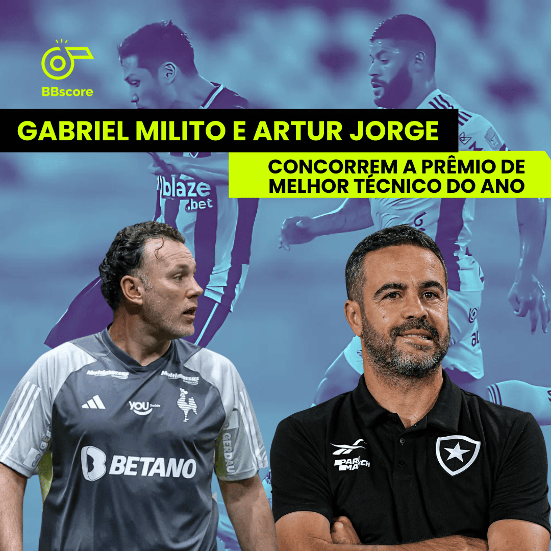 Artur Jorge and Gabriel Milito are competing for Coach of the Year.