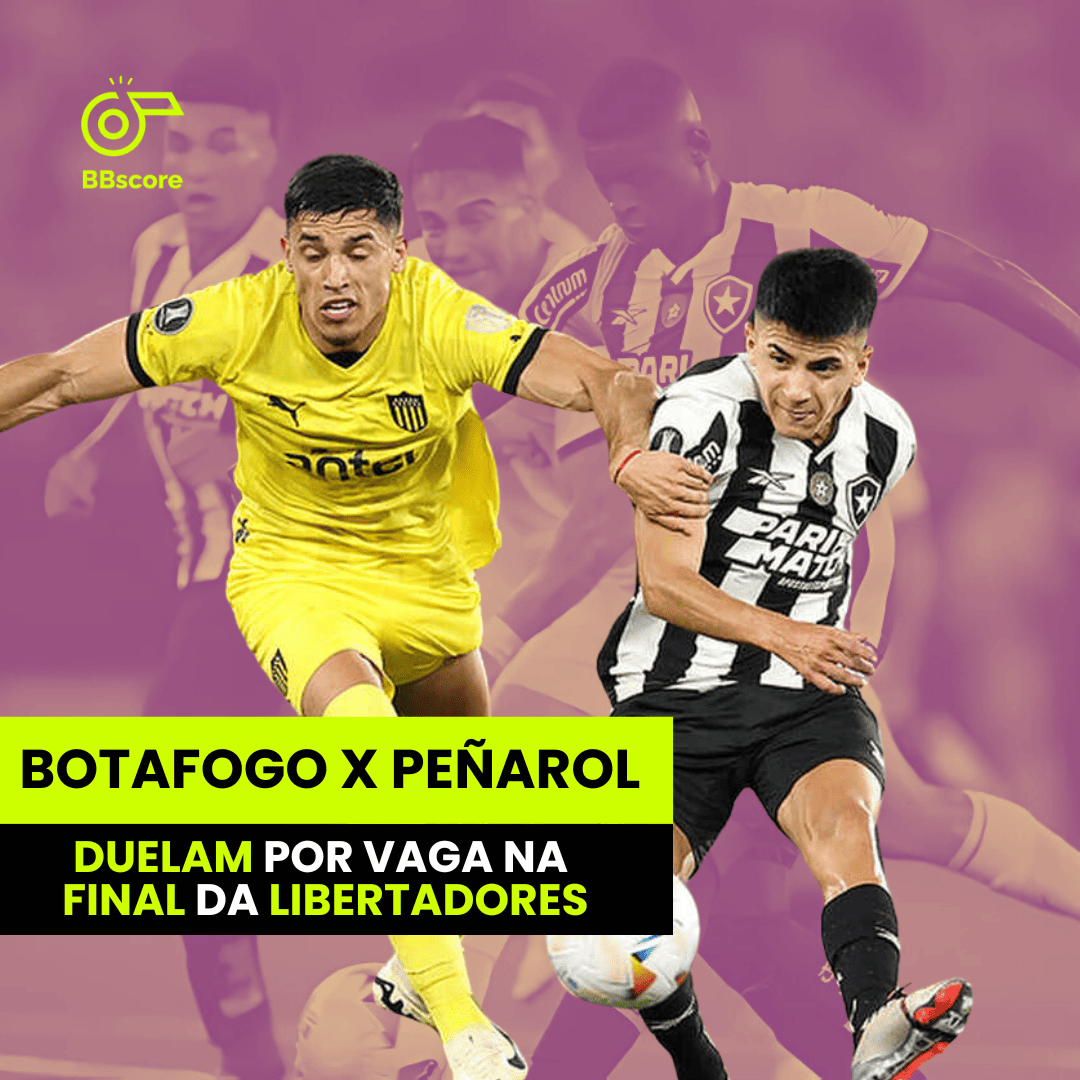 Botafogo faces Peñarol in the Libertadores with a significant advantage.