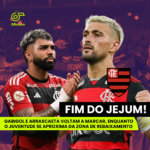 Flamengo overcomes Juventude in a six-goal night and ends drought in the Brasileirão