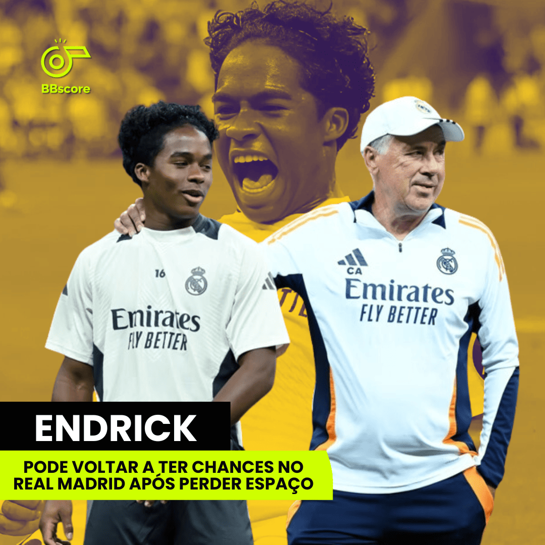 After losing playing time, Endrick could get more opportunities at Real Madrid.