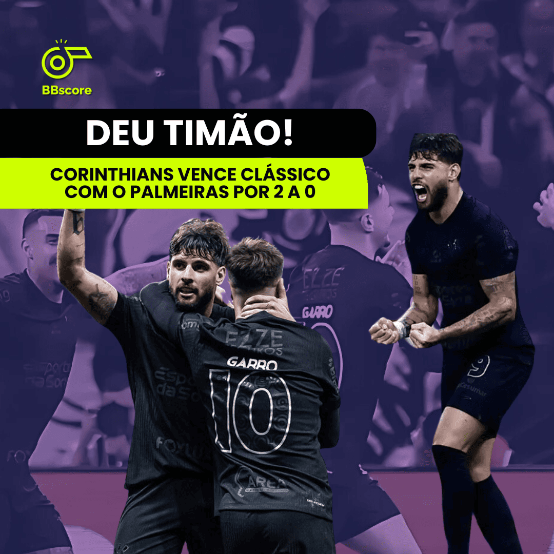 Palmeiras loses derby to Corinthians, and Botafogo could pull ahead.