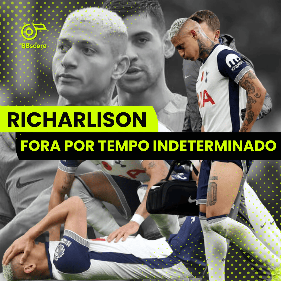 Richarlison will be out indefinitely due to injury.