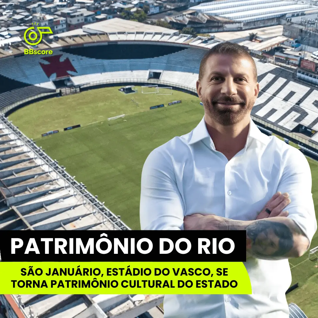 Alerj declara São Januário, estádio do Vasco, patrimônio do Rio