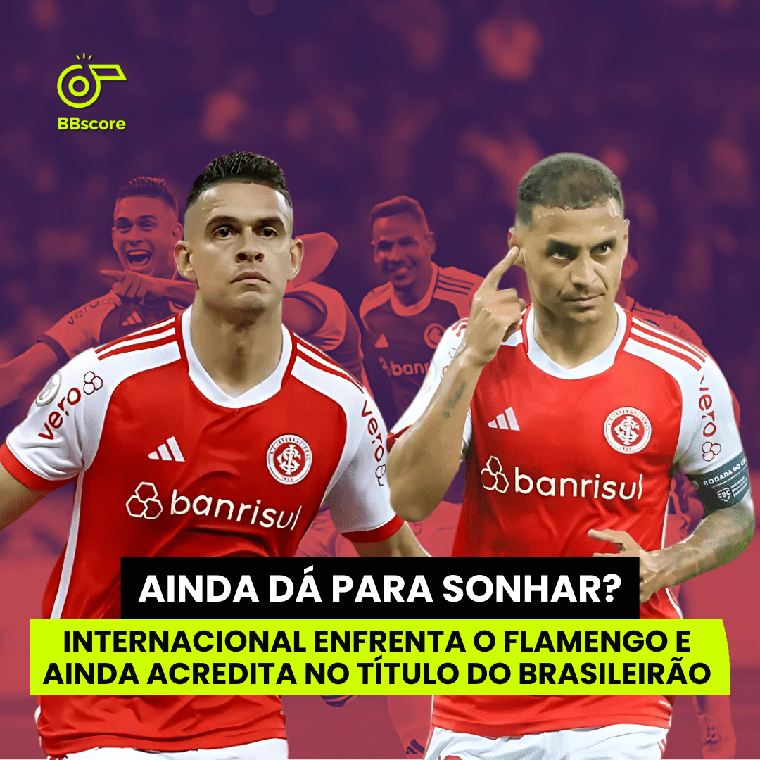 Internacional faces Flamengo still dreaming of the title.