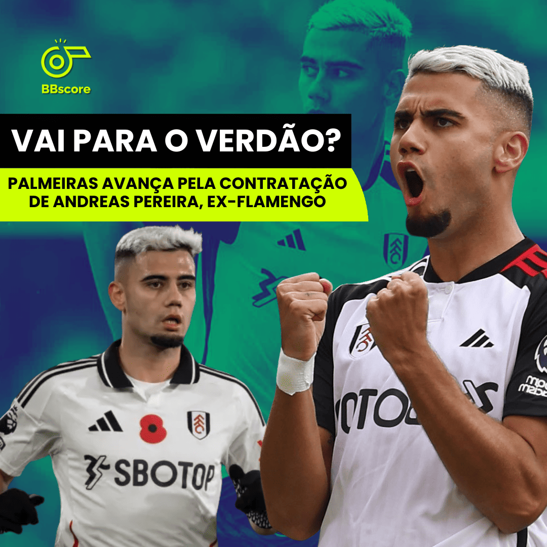 Palmeiras is trying to sign Andreas Pereira from Fulham for 2025.