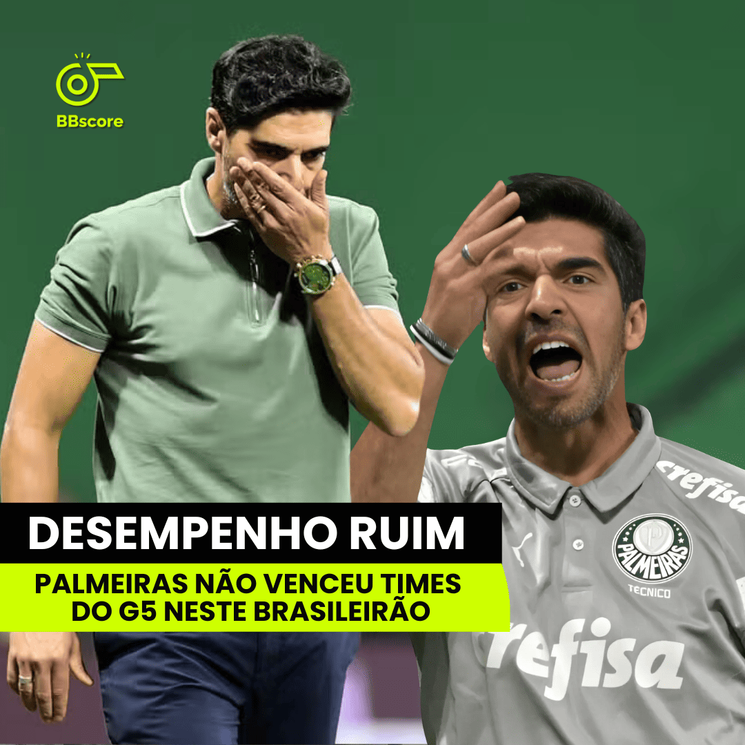 Palmeiras has a poor record against teams competing for the title.