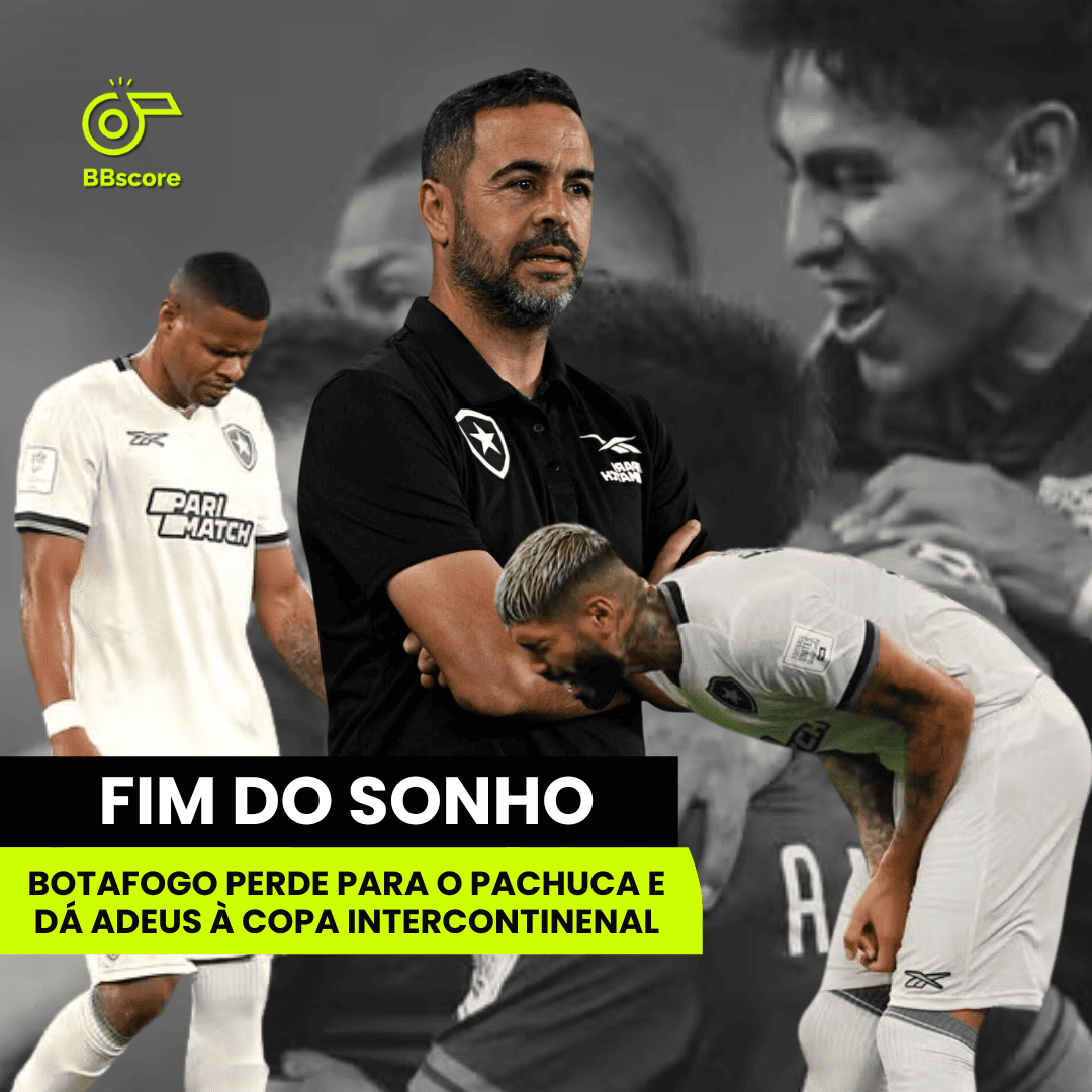 Botafogo was thrashed by Pachuca and said goodbye to the Intercontinental Cup.