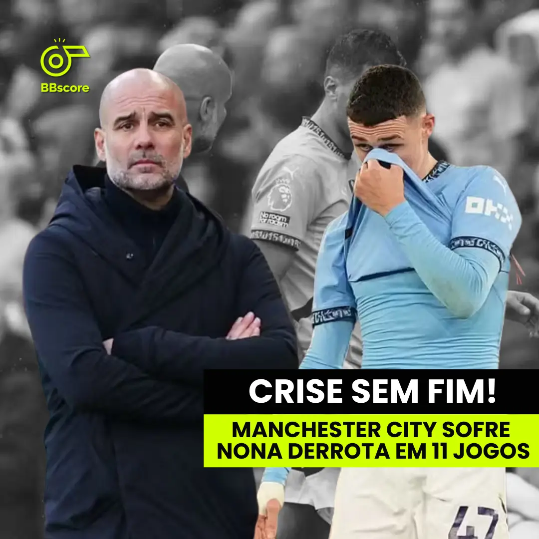 Endless crisis: Manchester City has nine defeats in 11 matches