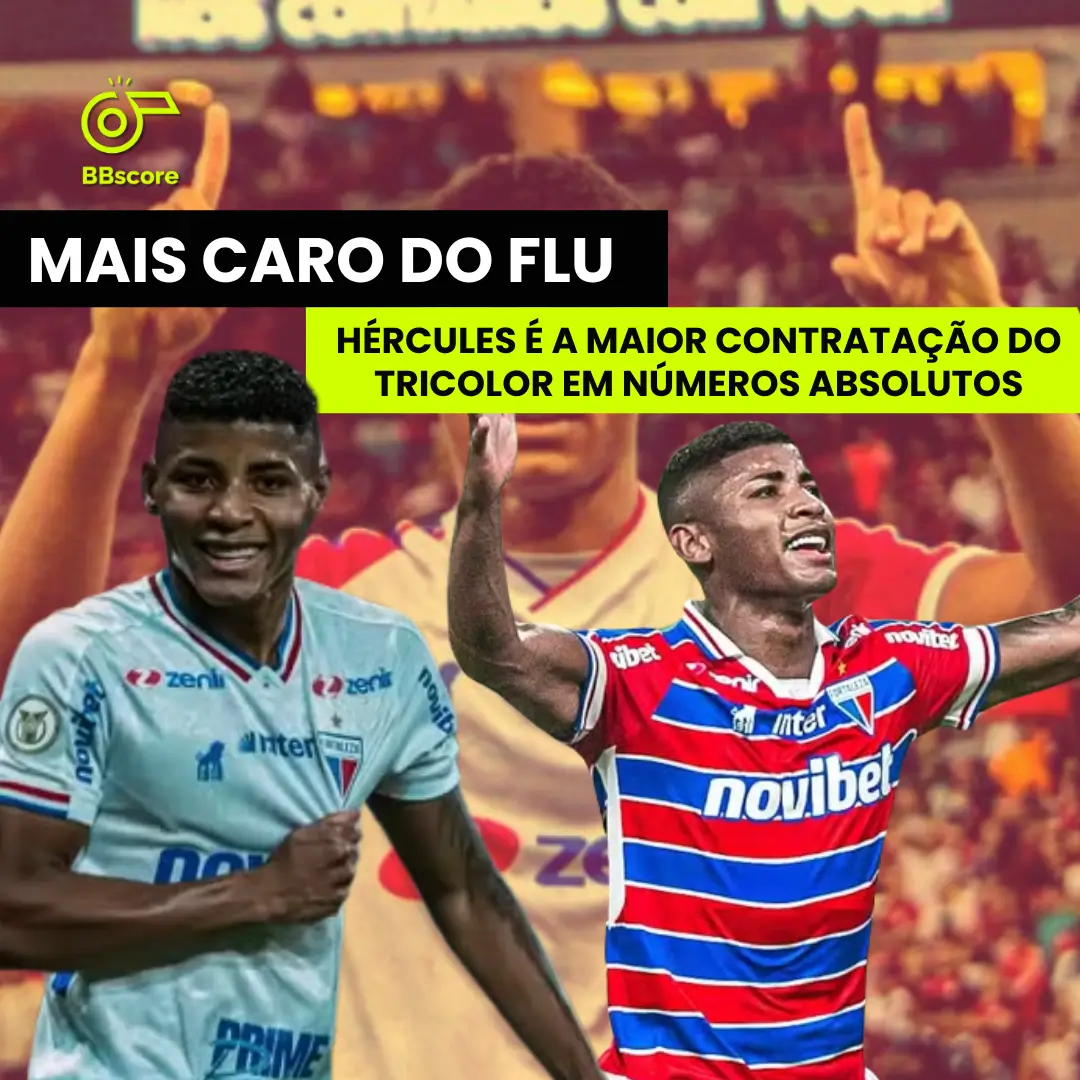 Hércules se torna a contratação mais cara da história do Fluminense