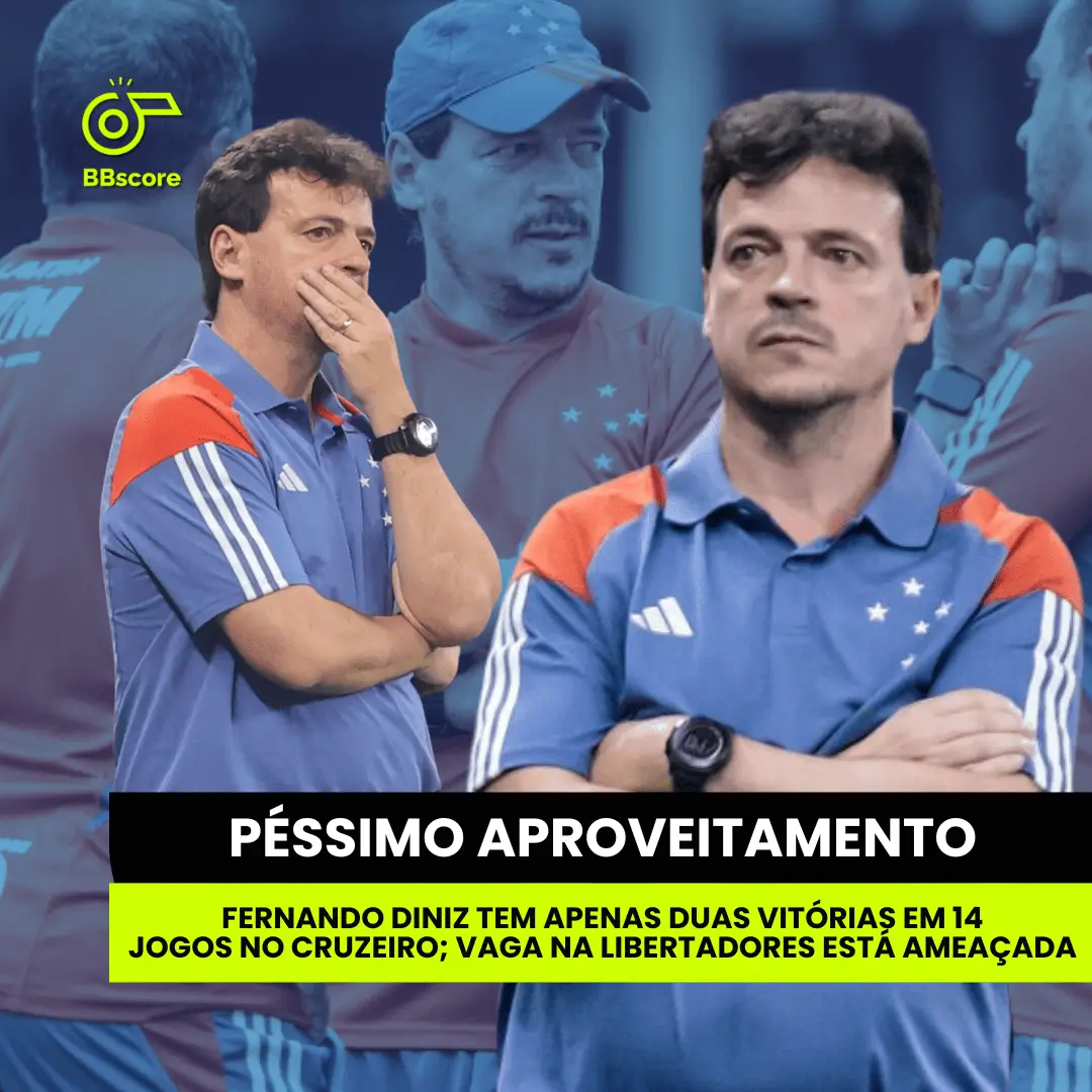 Em queda livre, Cruzeiro perde de novo e Libertadores fica distante