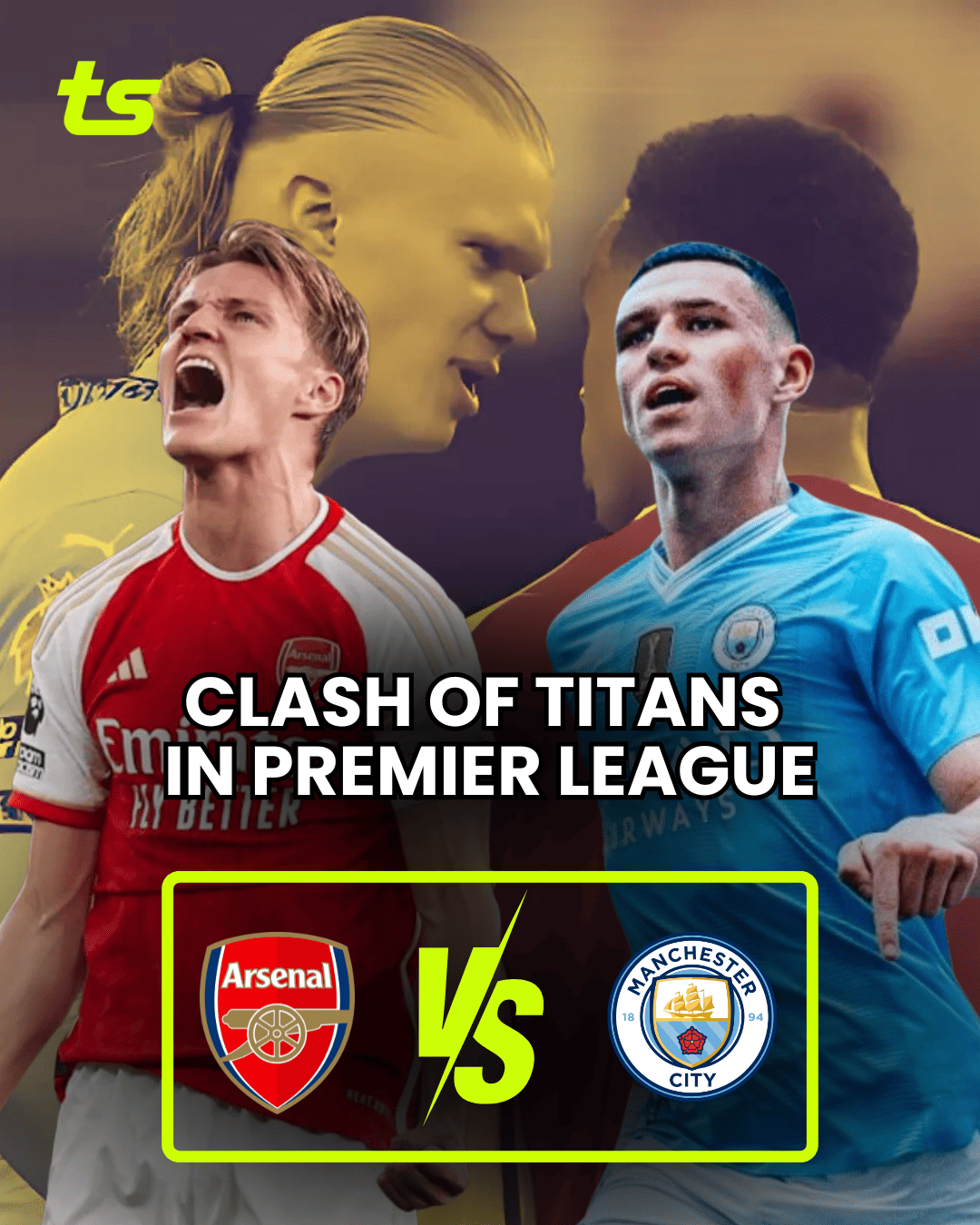 Arsenal e Manchester City se enfrentam pela Premier League