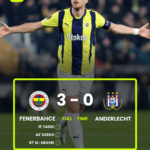 Fenerbahce thrashes Anderlecht and moves closer qualification