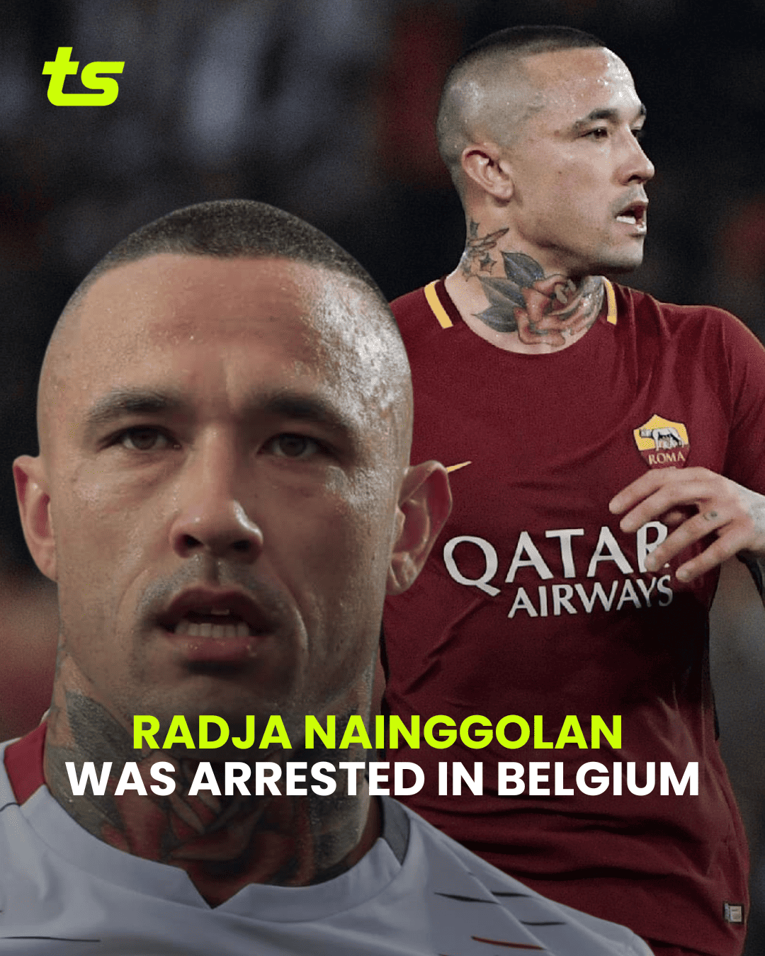 Nainggolan detained on suspicion of drug trafficking in Belgium