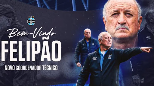 Grêmio announces the hiring of Felipão