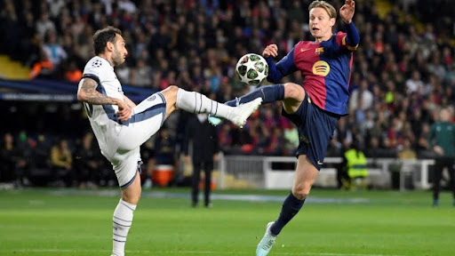 In a great match, Barcelona draws with Inter Milan in the Champions League semifinal