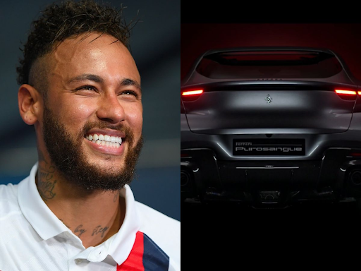 Neymar receives Ferrari and three Porsches at the Port of Santos; find out the prices