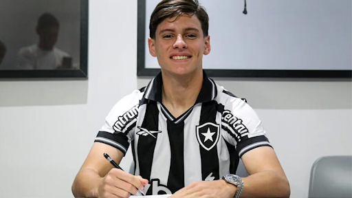 Botafogo announces the signing of Álvaro Montoro, an 18-year-old Argentine prospect